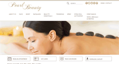 Desktop Screenshot of pearlbeautysalon.com